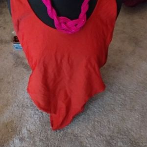 Bathing suit w/ very low scooped back